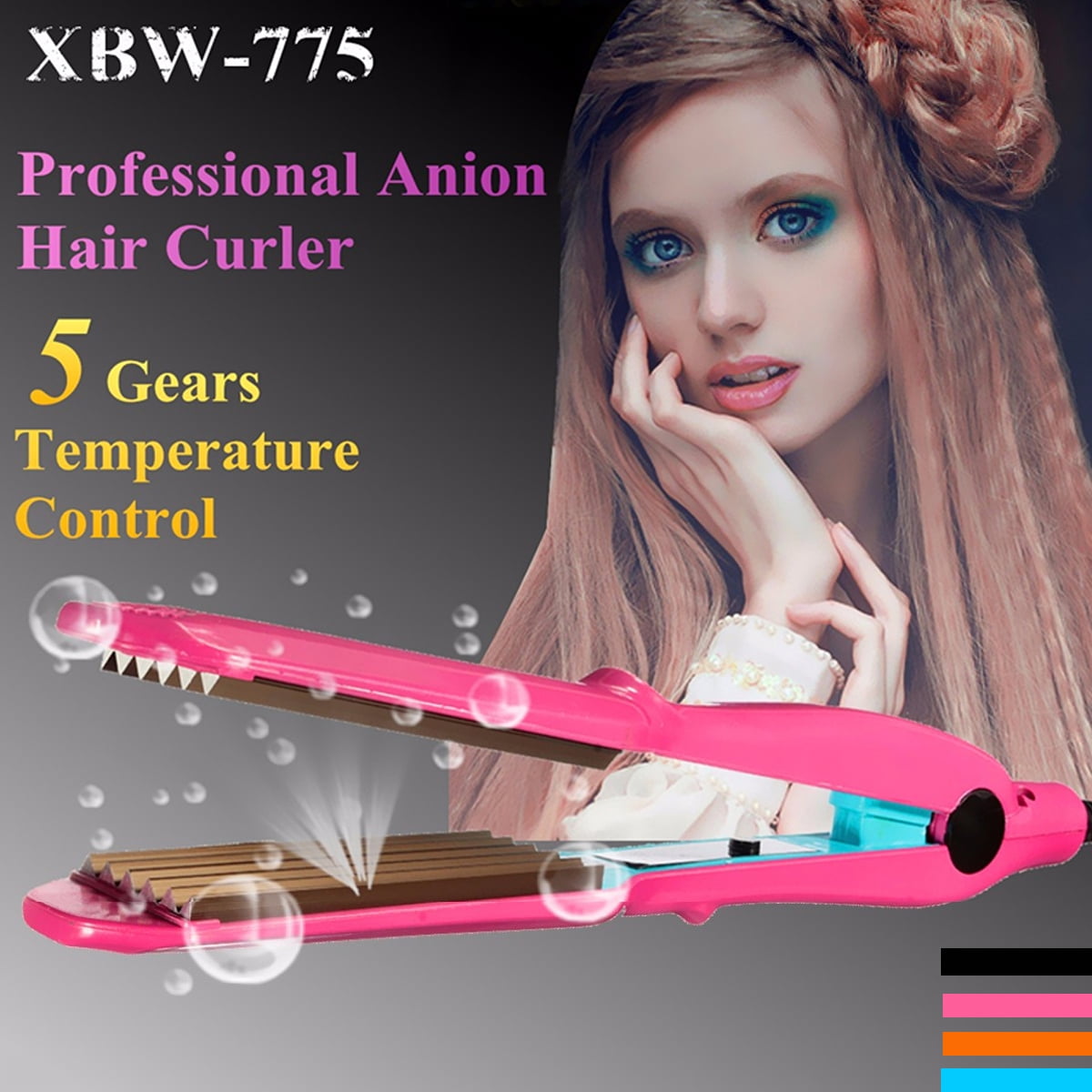 Buy Mimeng Girl Beauty Hair Crimper Curler Styling Crimping Wave Iron