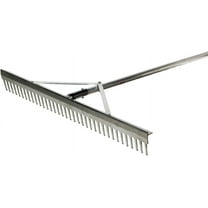Trigon Sports Aluminum Landscape Rake, 24-Inch