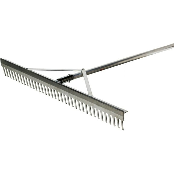 Trigon Sports Aluminum Landscape Rake, 24-Inch