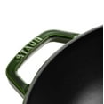 thumbnail image 5 of Staub Cast Iron 4.5-qt Perfect Pan - Basil, 5 of 6