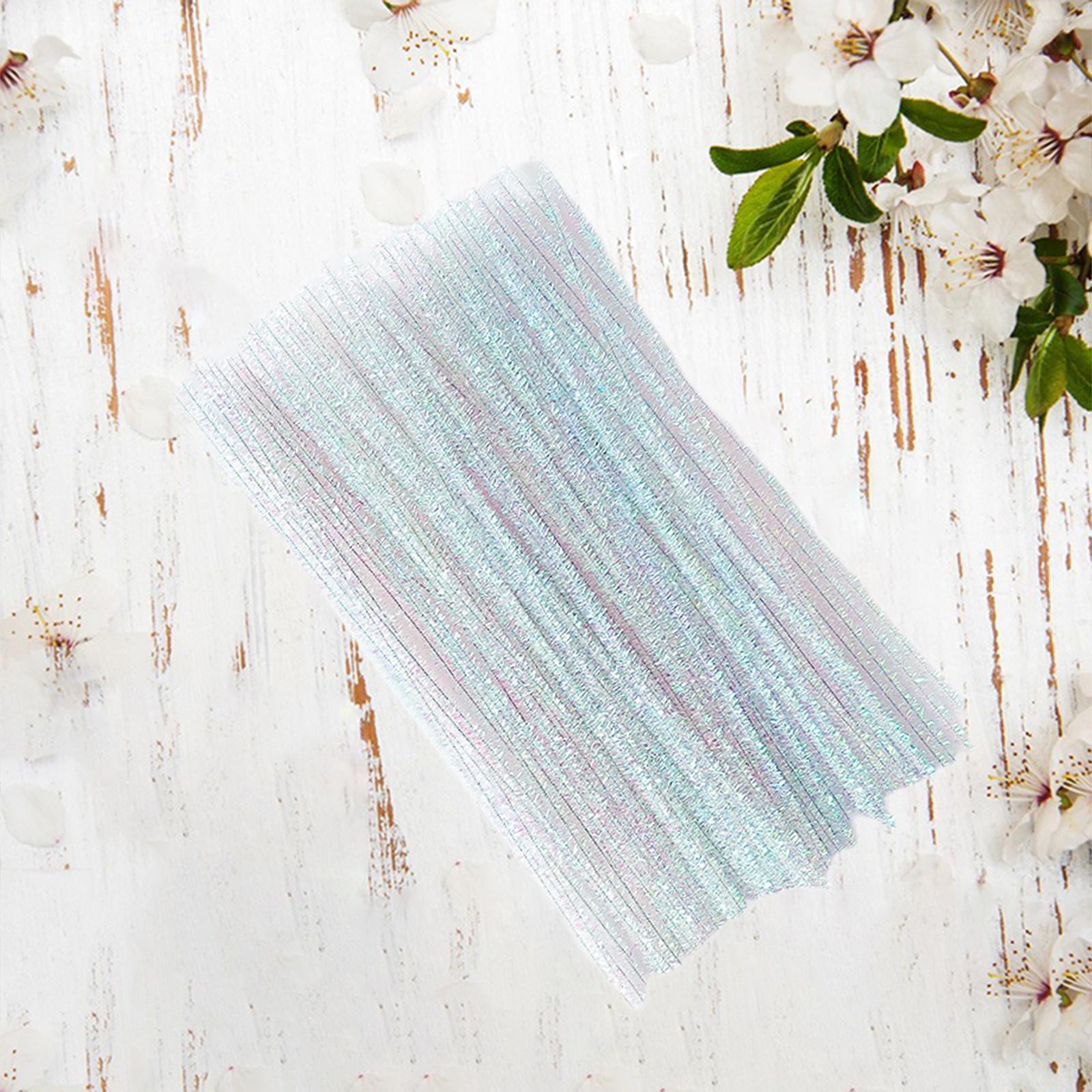 FVDPWYE 500Pcs Pipe Cleaners Pipe Chenille Bendable Craft Children Educational Toy Twist