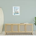 thumbnail image 5 of Stupell Industries Nautical Sailboat & Lighthouse Coastal Painting White Framed Art Print Wall Art, 5 of 5