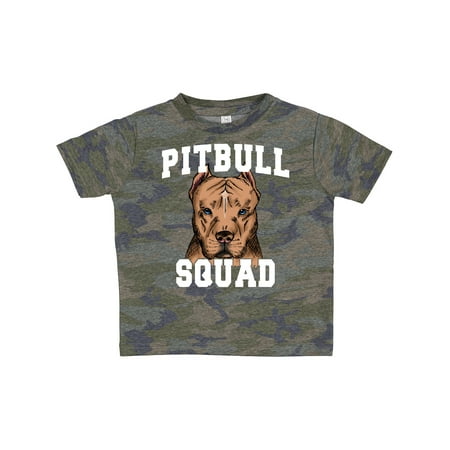 

Inktastic Dog Pitbull Squad Gift Toddler Boy or Toddler Girl T-Shirt