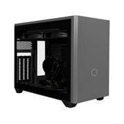 Cooler Master NR200P MAX Small Form Factor with Custom 280mm AIO, 850W SFX Gold PSU, Premium PCIe Gen4 Riser, Tempered Glass or Vented Panel Option