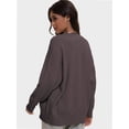 thumbnail image 2 of Cardigan Sweaters for Women Oversized Chunky Knit Long Cardigan Open Front Button Cardigans Trendy Fall, 2 of 6