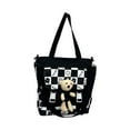 thumbnail image 2 of Bolso de hombro para mujer, tipo cartera, de verano, tipo bandolera con diseño de oso Negro, 2 of 9