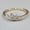 Gold, variant on Women Fashion Heart White Sapphire Studded Eternity Wedding Ring
