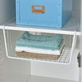 thumbnail image 5 of Bexikou Under Shelf Storage Basket Cabinet Organizer, with 2 Baskets, Black, 2 Pack, 5 of 7