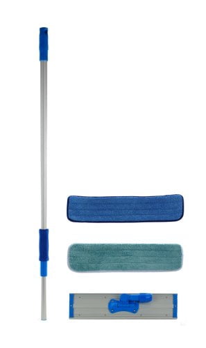 6 Pcs Microfiber Dusting Pads - 18.3 X 6.1 Inch, Reusable Mop Refills For Dust Mops, Washable & High Absorbent