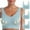 Light Blue bras for women, variant on Wycnly Sports Bras for Women 3pcs Plus Size Breathable Comfy Stretchy Full Coverage Compression Wireless Bra Elder Seamless Pullover Bralette Bras for Women Bras