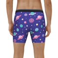 thumbnail image 4 of Disketp Space Men's Boxer Briefs Men’s Underwear Boxer Briefs for Men, 4 of 7