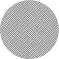 thumbnail image 1 of Ahgly Company Indoor Round Patterned Battleship Gray Area Rugs, 8' Round, 1 of 6