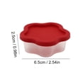 thumbnail image 3 of 5-Piece Rainbow Plastic Snack Storage Boxes Colorful Mini Containers For Nuts Jam And Seasonings, 3 of 8