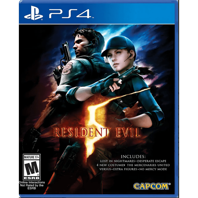 PlayStation 4 Juego de Resident Evil 5
