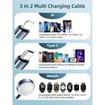 thumbnail image 3 of Cable de carga ZONLELE USB C de carga rápida para iPhone y reloj, 3 of 6