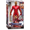thumbnail image 2 of Anime Marvel Ironman versión mejorada SpidSuffolk figura de acción con luz y sonido juguete regalo móvil mantequilla giratoria 30cm, 2 of 5