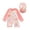 Watermelon RedD, variant on QNANSPI Girls 1 Piece Swimsuit, Casual Beach Swimwear, Little Girls Printed One-Piece Bathing Set Partial Zip with Hat 2 Piece Set for Beach Pool Summer Vacation