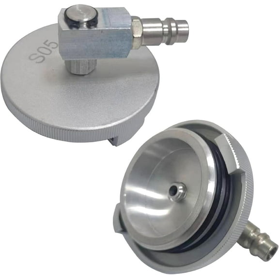 57mm Master Cylinder Bleeder Adapter, Brake Bleeder Adapter for Honda Series, 1 Pack