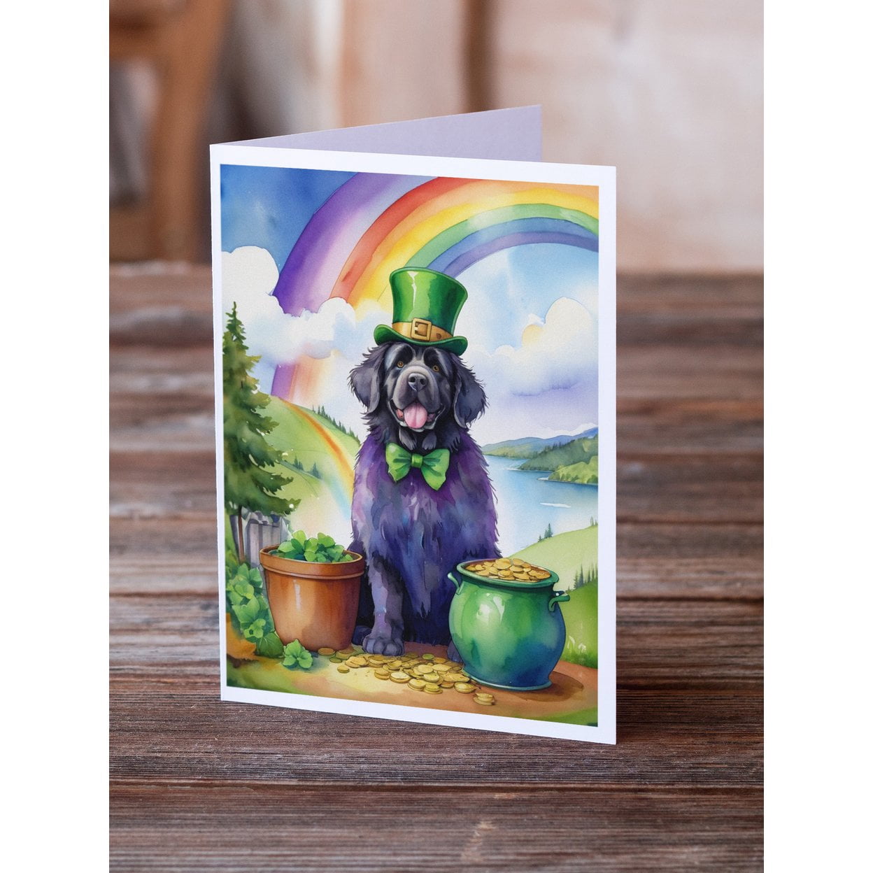 Newfoundland St Patrick's Day Greeting Cards Pack of 8 7 in x 5 in