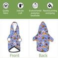 thumbnail image 3 of Uemuo Fastfoods for Winter Dog Hoodie Sweatshirts with Pockets Warm Dog Clothes for Small Dogs Chihuahua-Small, 3 of 8