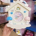 thumbnail image 2 of Cartoon Sanrio Hello Kitty Quartz Mute Wall Hanging Swing Clock Bedroom Office Home Decorative, 2 of 18