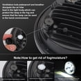 thumbnail image 4 of 5.75 inch LED Headlight Motorcycle Projector Headlamp Super Wide Angle Driving Light, 4 of 7
