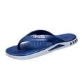 thumbnail image 3 of Mens Flip-Flops Slip-on Flat Heel Non-Slip Slides Thong Men's Bathroom Shower Shoes House Slippers Lightweight Beach Sandals, 3 of 10