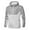 Gray, variant on jjayotai Mens Coat Jacket Clearance Men's Casual Loose Fitting Long Sleeved Hooded Jacket