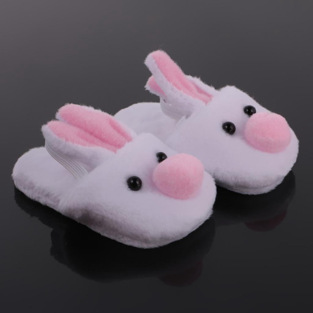 Zapatillas De Felpa Con Diseño De Cerdo Para Muñecas De 18 Pulgadas – Accesorios De Invierno Cálidos Y Adorables Para El Guardarropa De Tu Muñeca