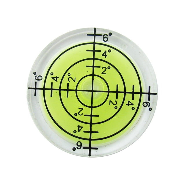 Nivel de burbuja horizontal de 32 mm para mesas de nivelación Soportes de TV Instrumento de medición de albañilería Nivel de bolsillo Nivel estándar d , VERDE mayimx Nivel burbuja