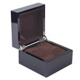 thumbnail image 2 of Black Lacquered Wooden High-End Watch Box Watch Display Box Square Box, 2 of 5