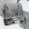 thumbnail image 2 of Bolso Mano Bsvklp PVC Mujer Personalidad Transparente, 2 of 9