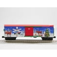 thumbnail image 2 of M.T.H. Electric Trains MTH RAILKING Christmas BOXCAR W/Blinking LEDs Reindeer Crossing O Gauge 30-71155, 2 of 9