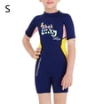 thumbnail image 2 of Divesail niños trajes de buceo de cuerpo completo traje de manga corta pantalones de manga corta para niños Buceo Snorkeling Surfing Natación Amarillo S Inevent OD003679-01, 2 of 7