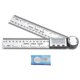 thumbnail image 1 of Regla digital de ángulos de acero inoxidable de 200 mm: herramienta de medición de ángulos rápida y precisa para carpintería, bricolaje y manualidades., 1 of 4