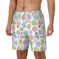 thumbnail image 2 of Uemuo Pastel Christmas Cookies Pattern Mens Swim Trunks Quick Dry Board Shorts with Mesh Lining, Stretch Beach Shorts Quick Dry No-Chafing Board Shorts-X-Large, 2 of 9