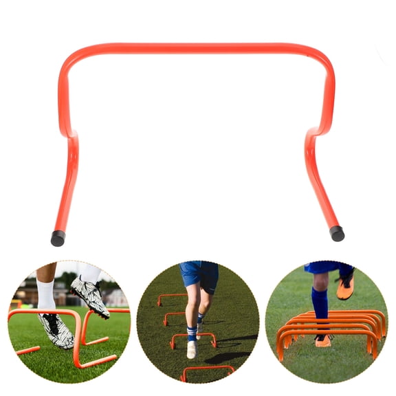 LOLIPPYY Orange Agility Hurdles Set for Soccer Training, Football Drills, Speed & Fitness Exercises