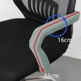 thumbnail image 2 of Rongfmy Office Computer Chair Arm Covers, Chair Arm Covers Polyester Desk Chair Rotating Light Green, 2 of 9