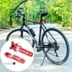 thumbnail image 3 of Juego de bielas para bicicleta de montaña y carretera, repuesto de bielas de 170 mm, 8-12 velocidades, alta resistencia rojo, 3 of 8