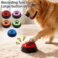 thumbnail image 2 of Dog Buttons Talk Training,Recordable Button,SoundButtons with Slip Mat,30Second Vo Voice Recording Button,Multicolorful, 2 of 7