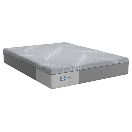 SEALY 12-IN MEDIUM KING MEMORY FOAM MATTRESS IN A BOX - GRAY