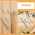 thumbnail image 3 of SOPOTUTU 1Set Invisible Security Screws Silver Double Head Wood Baseboard Fasteners for DIY Use, 3 of 8