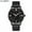 Black, variant on Men's Stainless Steel Quartz Watch with Date Display, 3ATM Waterproof, Durable Scratch-Resistant Glass, Lightweight Design for Everyday Use
