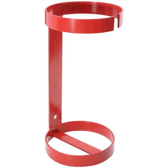 Shisuyan Support d'Extincteur en Fer Rouge 1Pcs 11.2X5.5X5.5In