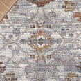 thumbnail image 6 of Safavieh Heirloom Emely Oriental Polyester Runner Rug, Ivory Gray/Rust, 2' x 8', 6 of 10