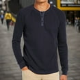 thumbnail image 2 of VJATTWR Men's and Big Men's Crewneck Tee with Long Sleeves,1-Pack, Sizes Xl, 2 of 9