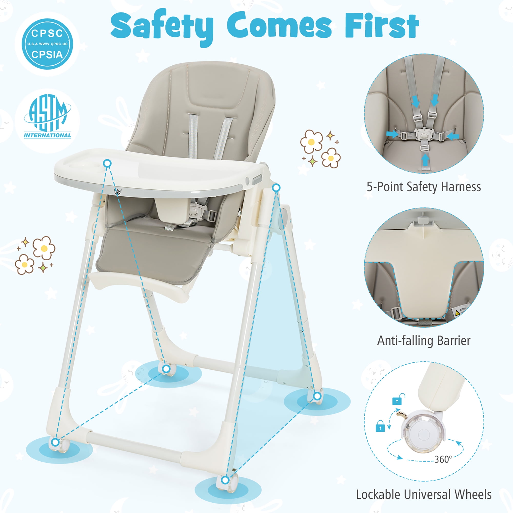 First high 2025 chair for babies
