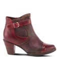 thumbnail image 5 of L'Artiste Captivate Hand-Painted Leather Ankle Bootie, 5 of 7