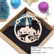 thumbnail image 1 of Adornos colgantes de madera para árbol de Navidad, adornos artesanales de madera para regalo de Navidad, juguetes para niños, 6 unidades por lote, 1 of 4