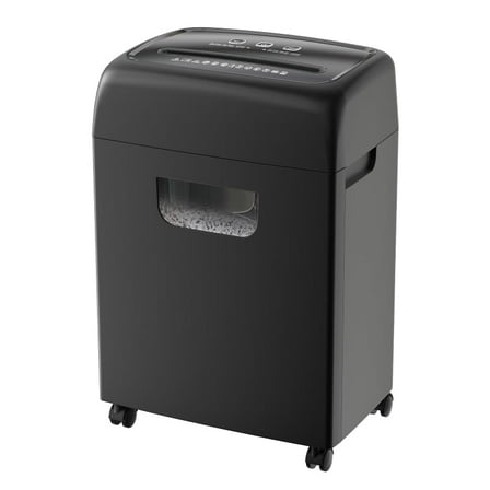 LivelyAant 18 Sheet Cross Cut Paper Shredder Heavy Duty High Security P4 Document and Credit Card Shredder with 5.28 Gallon Pullout Bin for Home Office